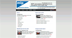Desktop Screenshot of mipprocesna.com